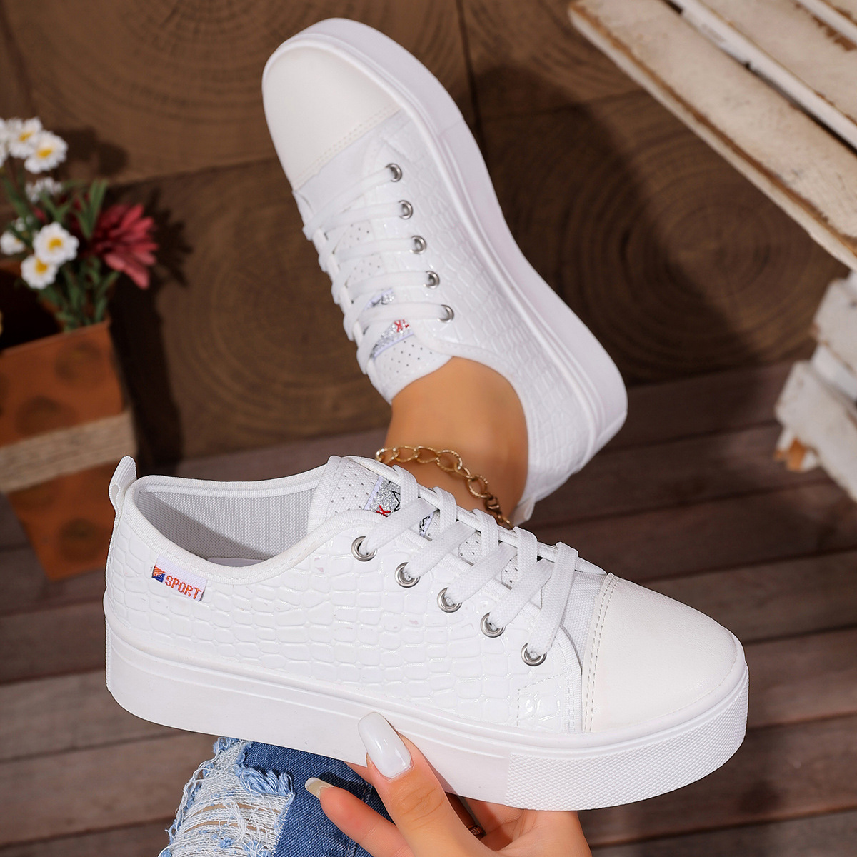 New women's flat casual single - Leather Sneaker Care Kit 评论和价格